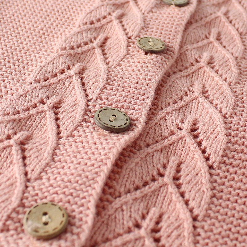 Knitted Jacket & Romper Set
