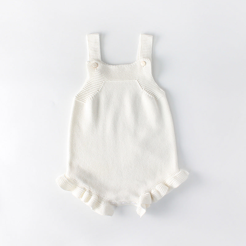 Knitted Jacket & Romper Set
