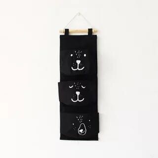 Nordic Animal Canvas Storage Bag
