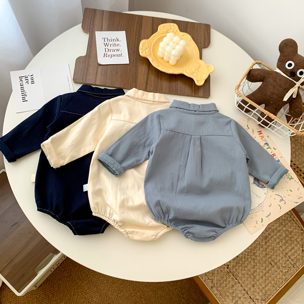 One Hundred Days Party Shirt Romper