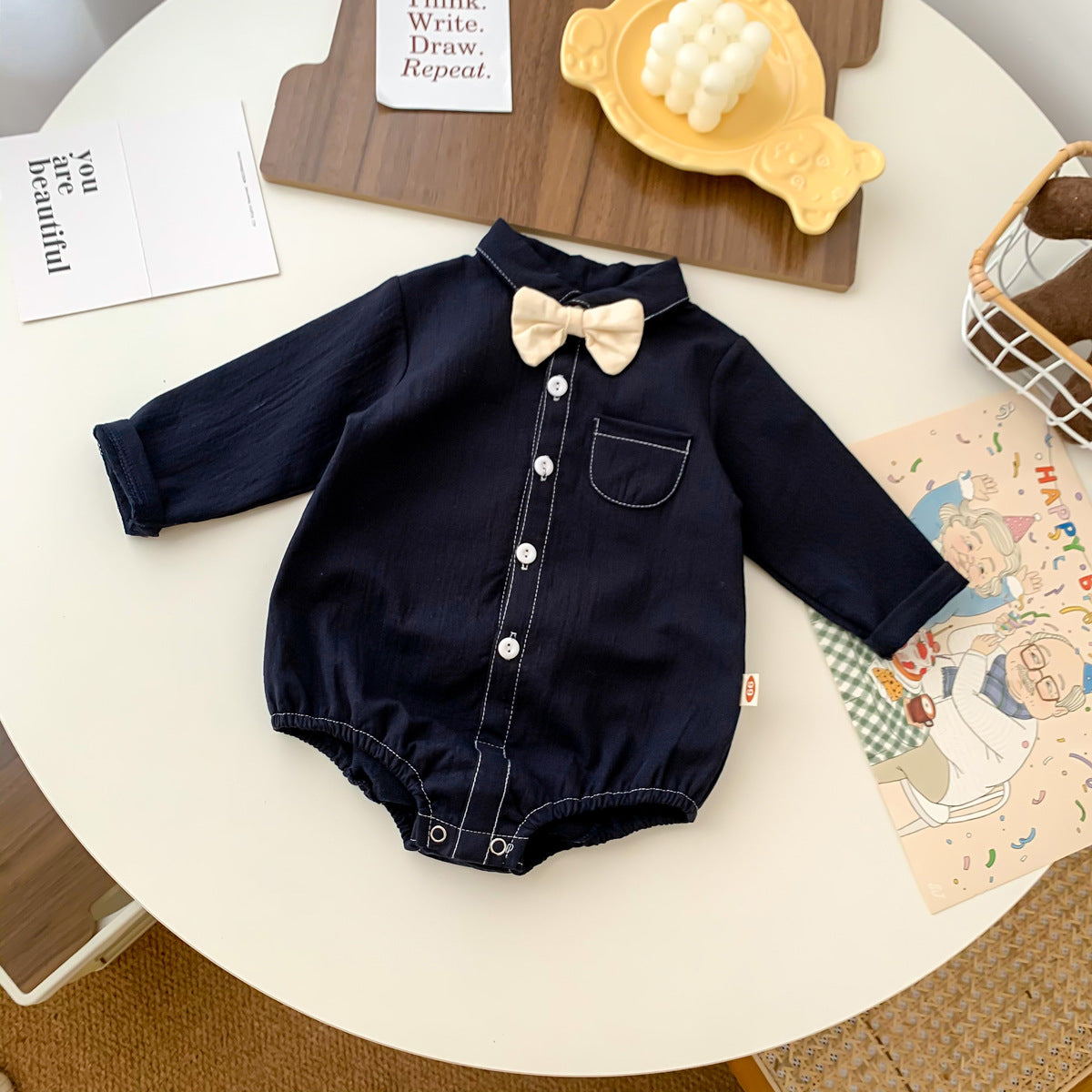 One Hundred Days Party Shirt Romper