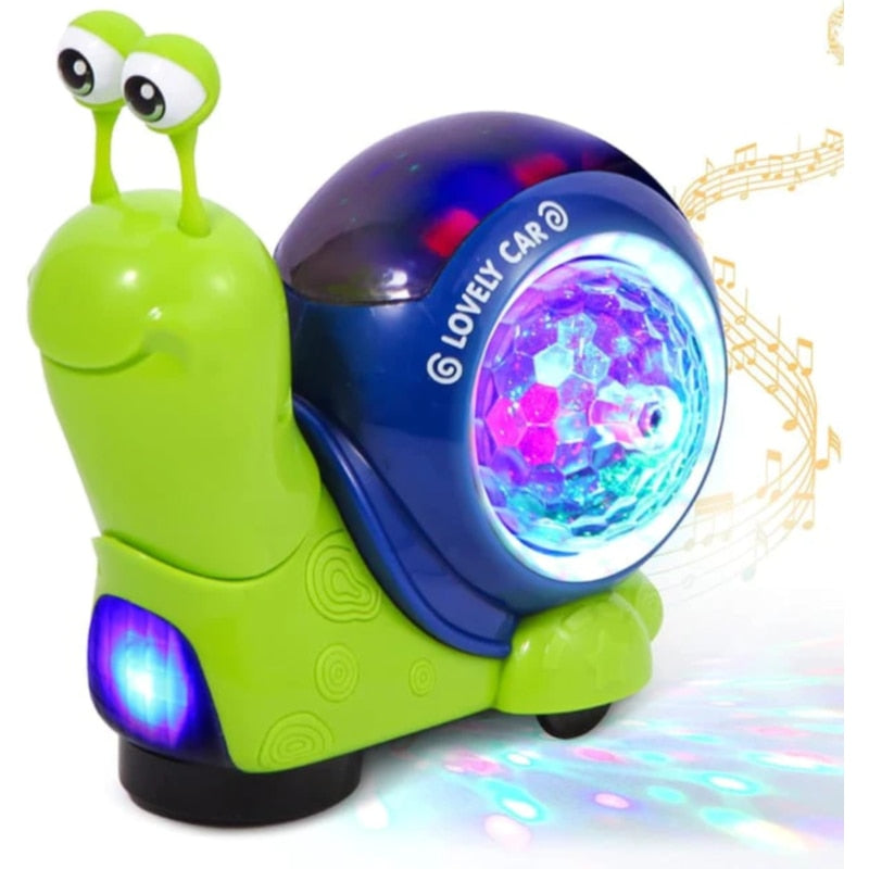 Crawling Crab Baby Toy with Music and LED Light