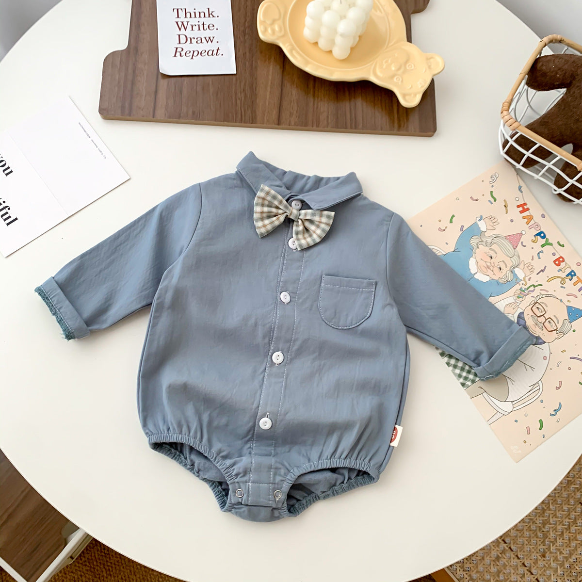 One Hundred Days Party Shirt Romper