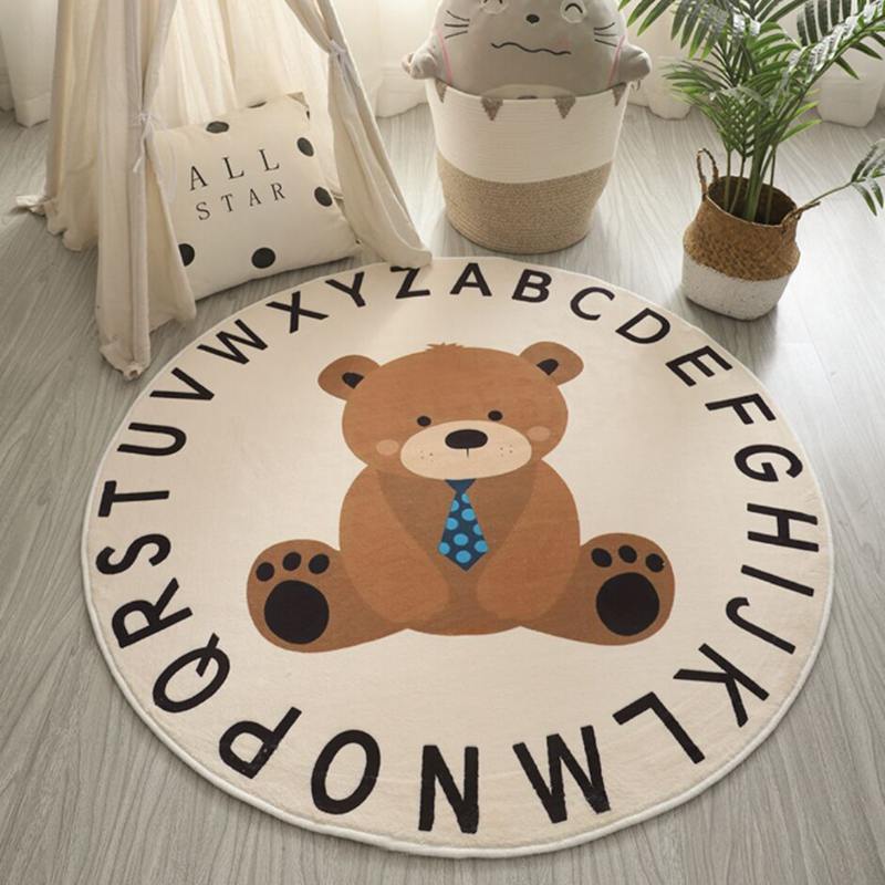 Nordic Round Alphabet Mat