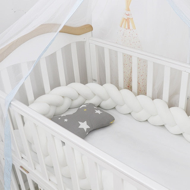 Braided Knot Cushion Crib Bumper