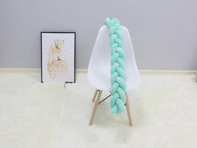 Braided Knot Cushion Crib Bumper