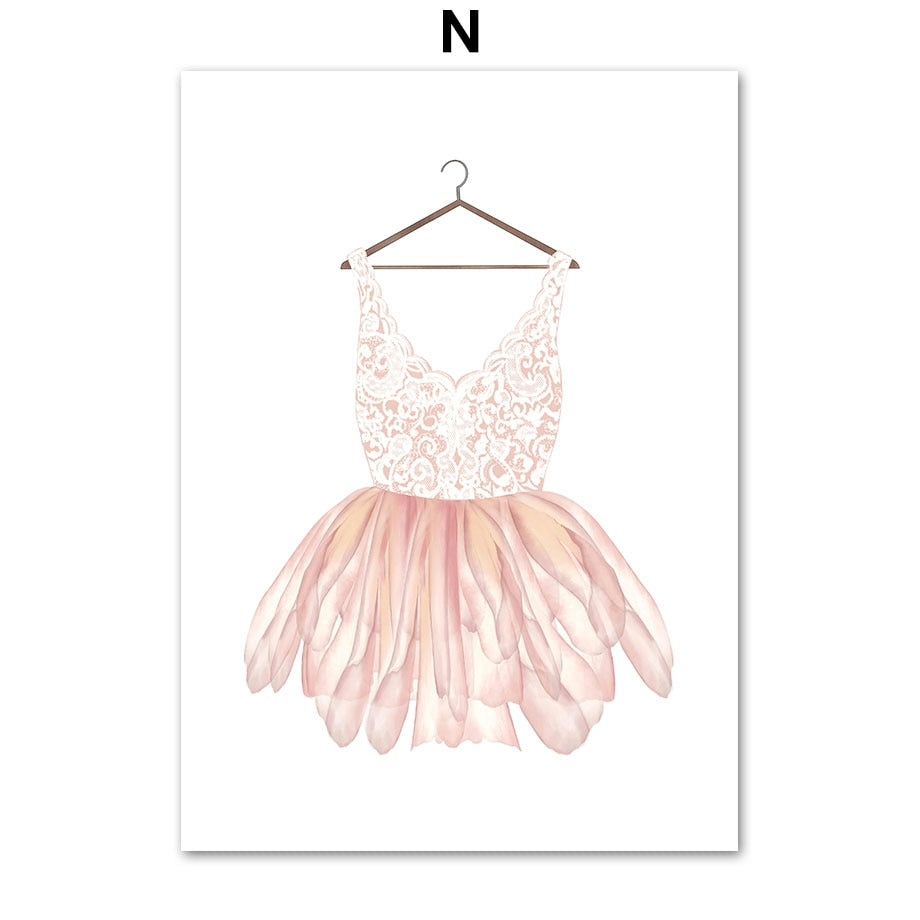 Ballerina Inspired Canvas Posters