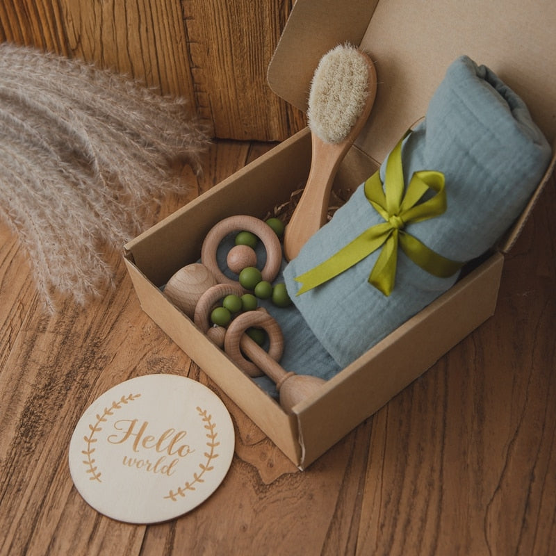 Baby Birth Announcement Gift Set