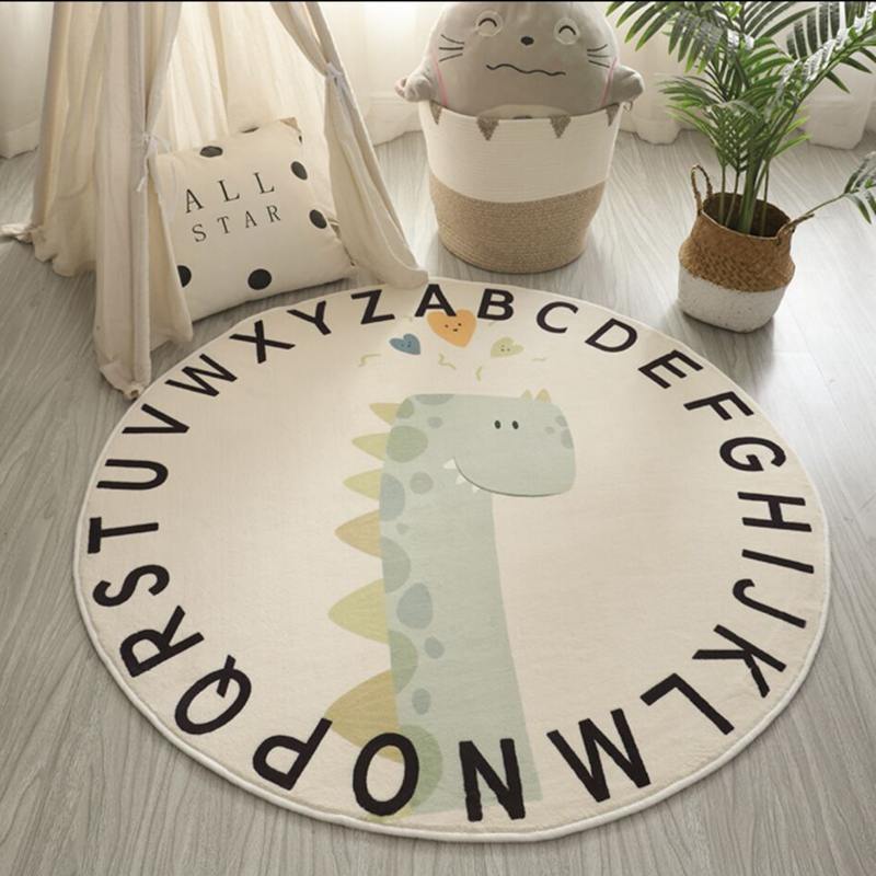 Nordic Round Alphabet Mat