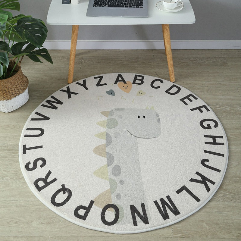 Nordic Round Alphabet Mat