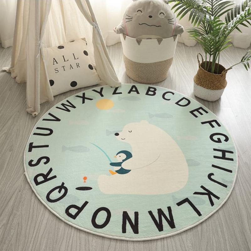 Nordic Round Alphabet Mat