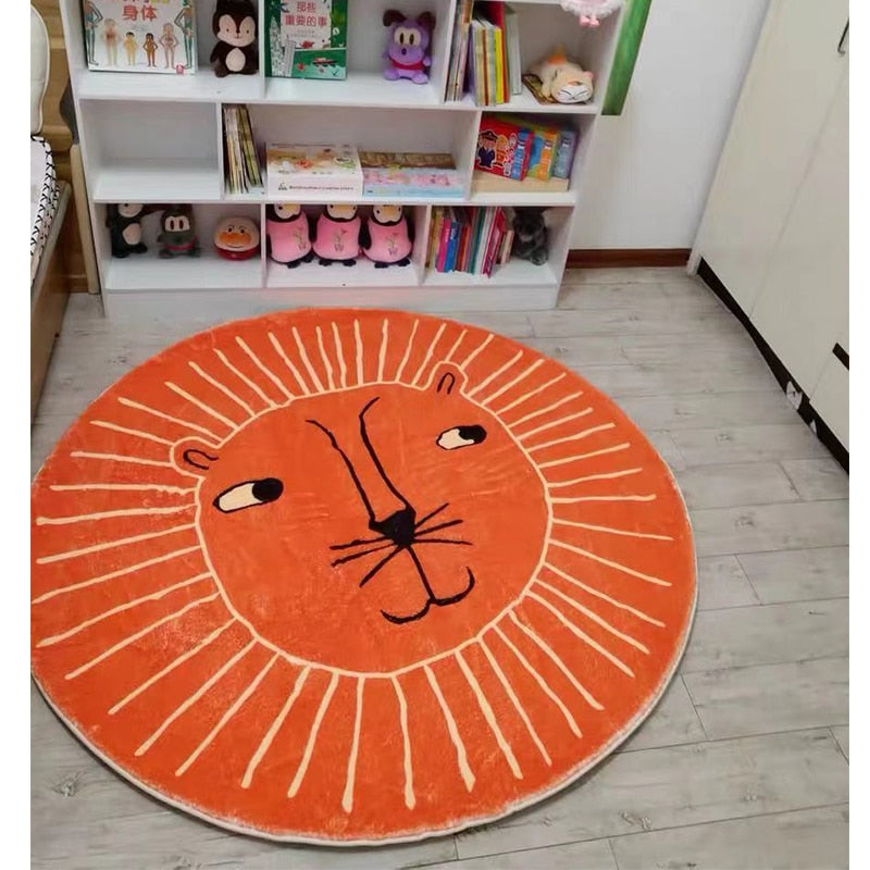 Nordic Round Bedroom Mat