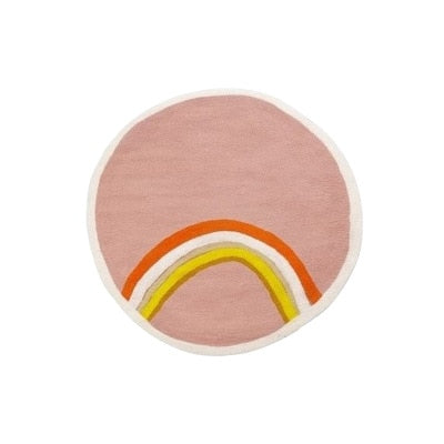 Nordic Round Bedroom Mat