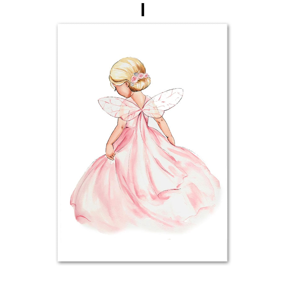 Ballerina Inspired Canvas Posters