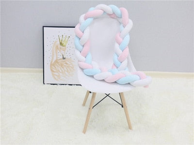 Braided Knot Cushion Crib Bumper