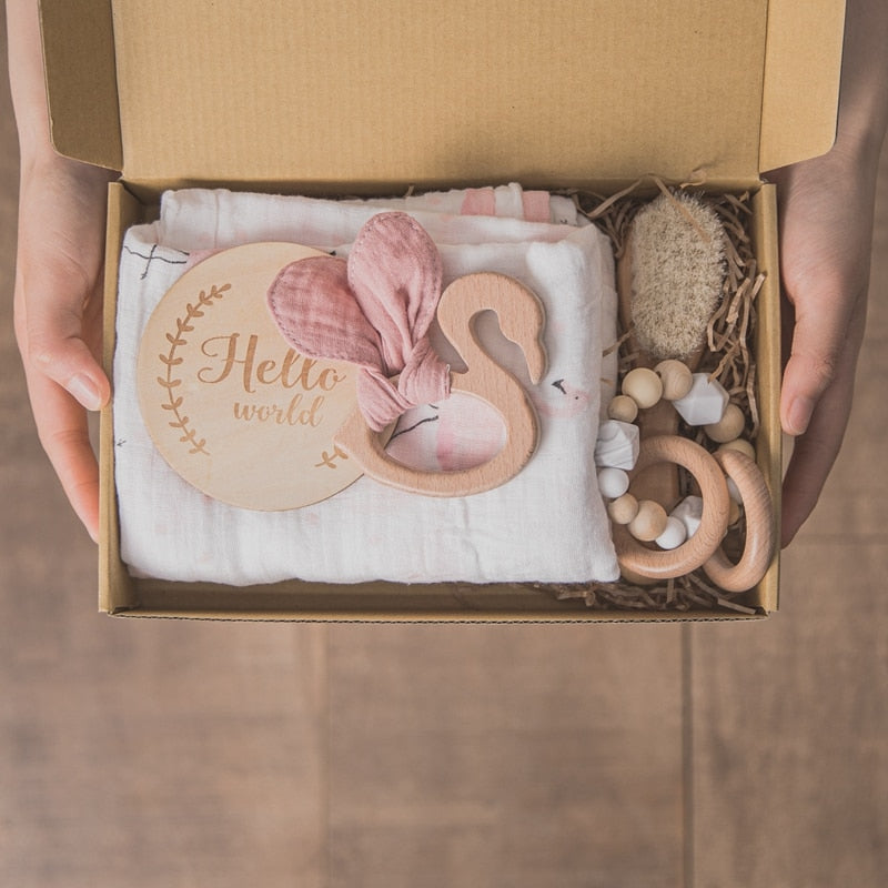 Baby Birth Announcement Gift Set