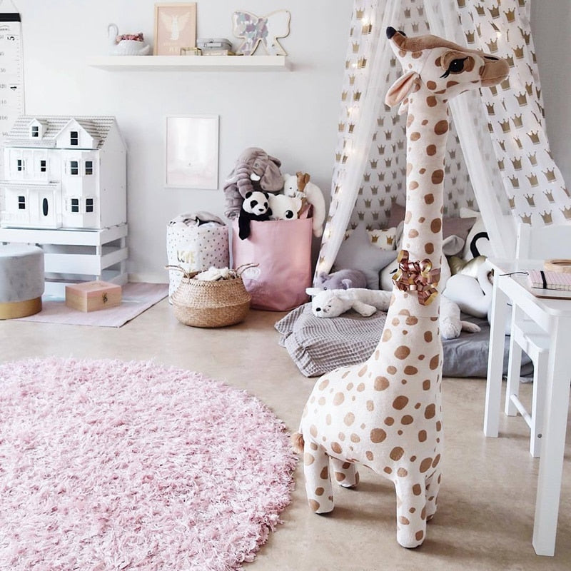 Big Size Plush Giraffe Stuffed Toy