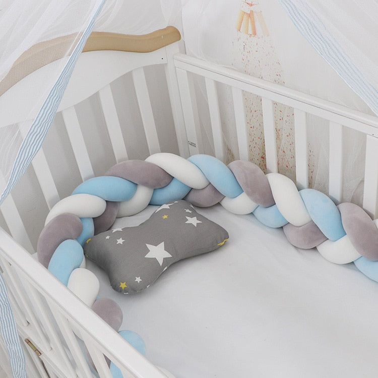 Braided Knot Cushion Crib Bumper