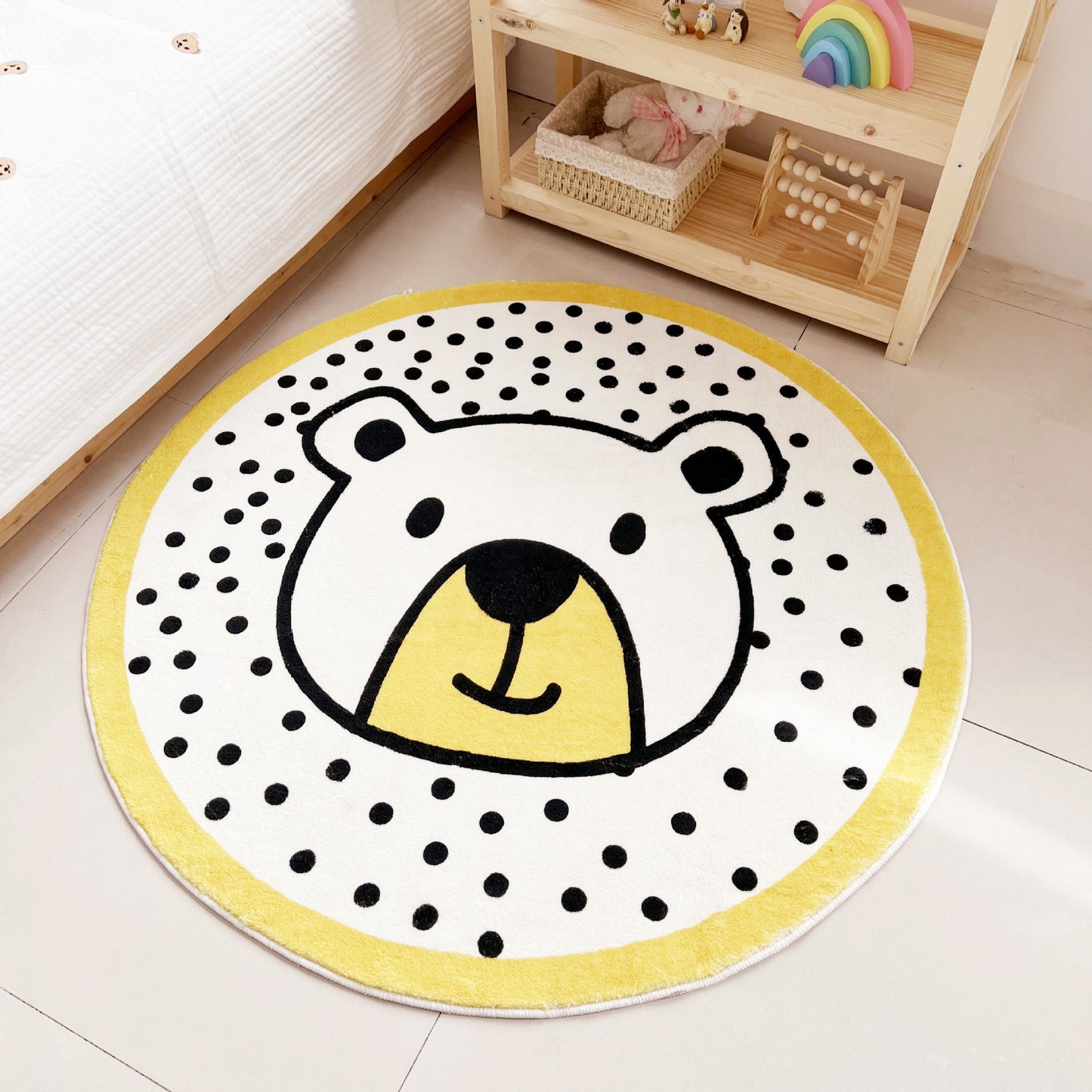 Nordic Round Bedroom Rug