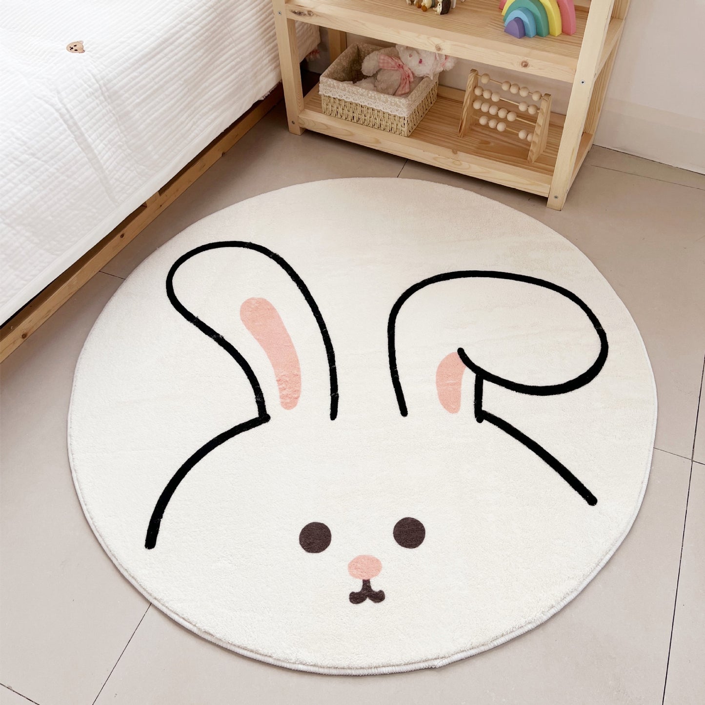 Nordic Round Bedroom Rug