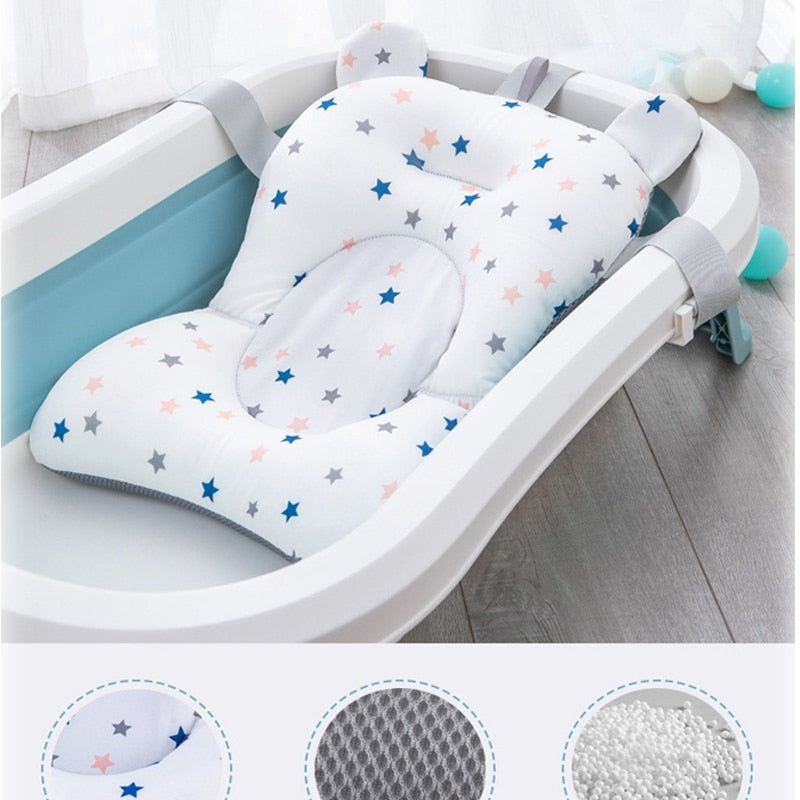 Portable Baby Bath Cushion Pad